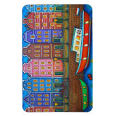 Kleuren van Amsterdam Flexible Magney Magneet (Verticaal)