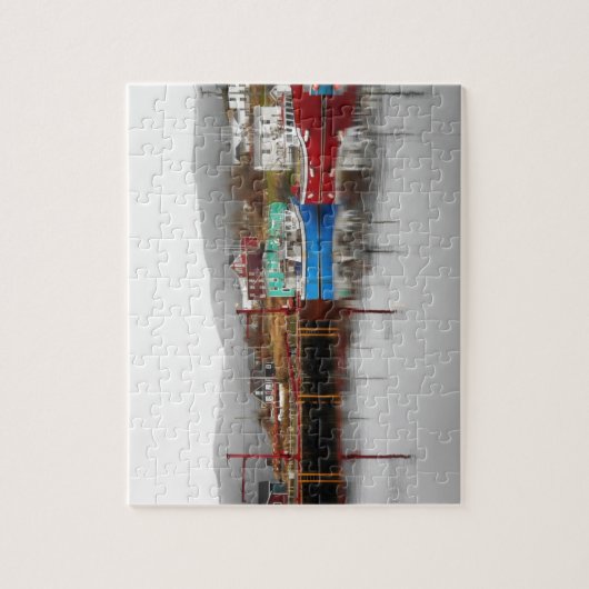 Kleuren van bijkantoren legpuzzel (Verticaal)