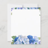 Kleuren van Blauwe Bloemen Letterhead (Voorkant)