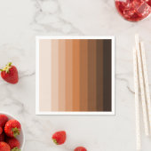Kleuren van bruin papier servetten (Insitu)