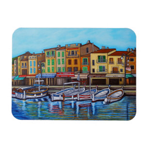 Kleuren van Cassis 3"x4" fotomagneet Magneet