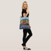Kleuren van Cassis Bag van Lisa Lorenz Draagtas (Op model)