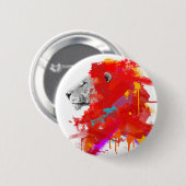 Kleuren van Courage Ronde Button 5,7 Cm (Voorkant /achterkant)