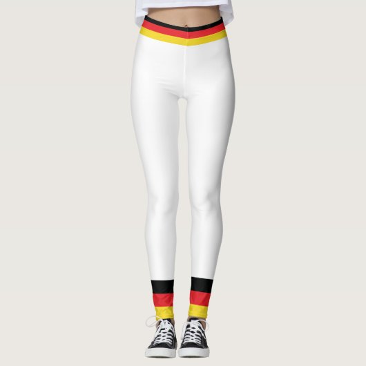 Kleuren van de Duitse vlag. Leggings (Voorkant)