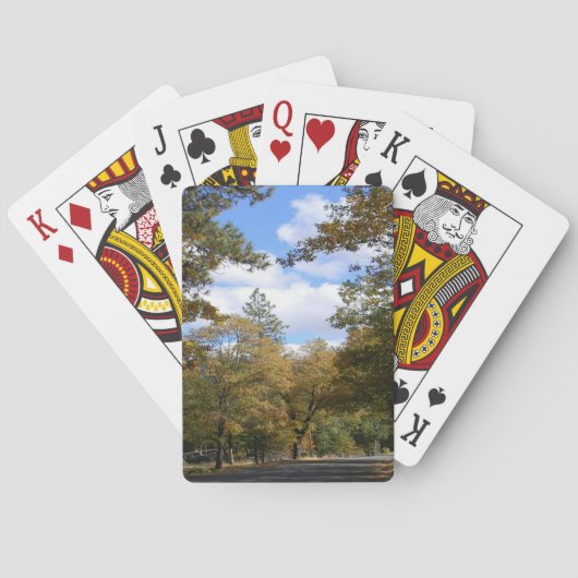 Kleuren van de Herfst... Pokerkaarten (Achterkant)