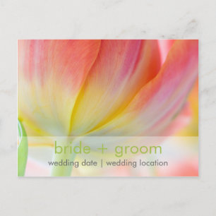 Kleuren van de lente · Save the Date Briefkaart