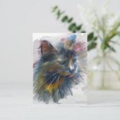 Kleuren van de liefde briefkaart (Staand voorkant)