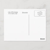 Kleuren van de ochtend briefkaart (Achterkant)