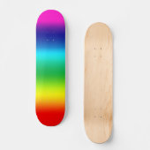 Kleuren van de regenboog skateboard (Voorkant)