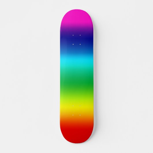 Kleuren van de regenboog skateboard (Voorkant)
