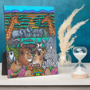 Kleuren van de Schildersezel van Afrika 8x10 door Fotoplaat