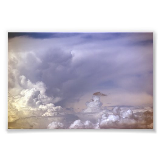 Kleuren van de Sky Foto Afdruk (Voorkant)