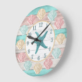 Kleuren van de staaf met Seashells Grote Klok (Hoek)