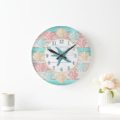 Kleuren van de staaf met Seashells Grote Klok (Huis)