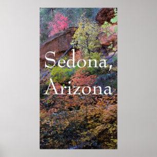 Kleuren van de vallei in Sedona Poster