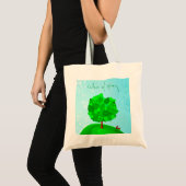 Kleuren van de veer, van de zak tote bag (Voorkant (product))