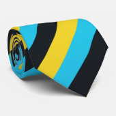 Kleuren van de vlag van Nassau Stropdas (Opgerold)