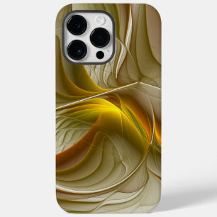 Kleuren van edele metalen, abstracte fractale kuns Case-Mate iPhone 14 pro max hoesje