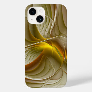 Kleuren van edele metalen, abstracte fractale kuns Case-Mate iPhone 14 hoesje
