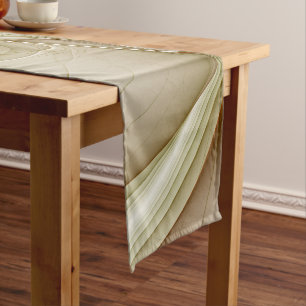 Kleuren van edele metalen, Abstracte fractale kuns Korte Tafelloper