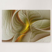 Kleuren van edele metalen, Abstracte fractale kuns Legpuzzel (Horizontaal)