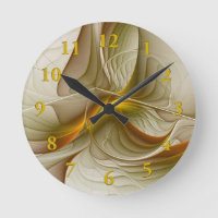 Kleuren van edele metalen, abstracte fractale kuns