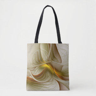 Kleuren van edele metalen, Abstracte fractale kuns Tote Bag