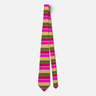 Kleuren van een warmroze band stropdas