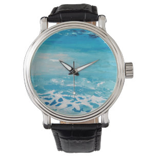 Kleuren van geverfd water horloge