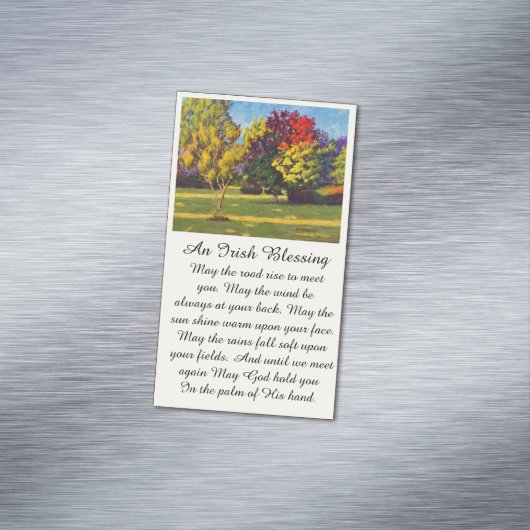 Kleuren van Herfst Koelkastmagneten Magnetisch Visitekaartje (Voorbeeld)