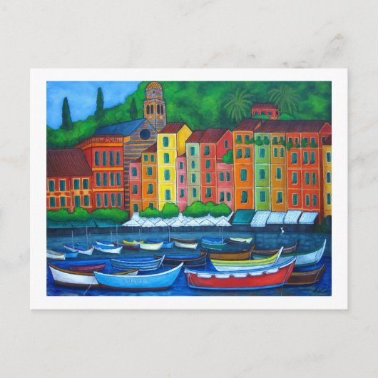 Kleuren van het Briefkaart Portofino (Voorkant)