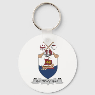 Kleuren van het GAA-team voor County Galway Sleutelhanger