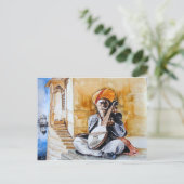 kleuren van india briefkaart (Staand voorkant)