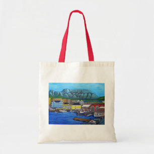 Kleuren van Kaapstad Canvas tas