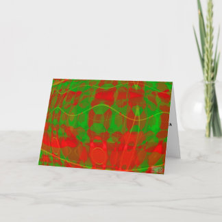 Kleuren van Kerstmis II Feestdagen Kaart