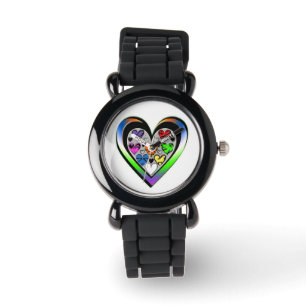 Kleuren van liefde horloge
