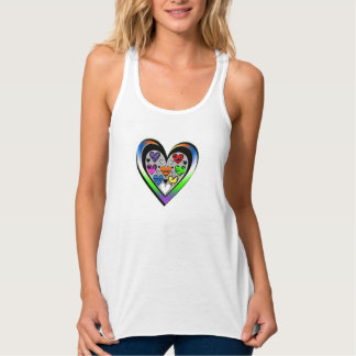 Kleuren van liefde tanktop