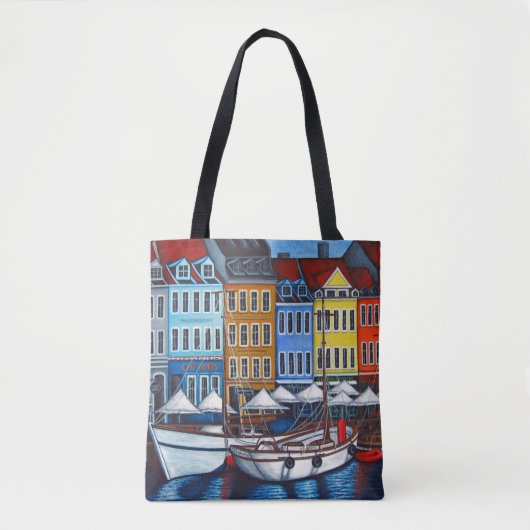Kleuren van Nyhavn Bag van Lisa Lorenz Draagtas (Voorkant)