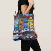 Kleuren van Nyhavn Bag van Lisa Lorenz Draagtas (Dichtbij)
