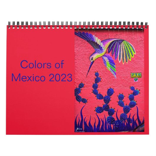 Kleuren van Oaxaca 2023 Kalender (Hoes)