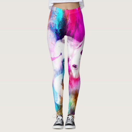 Kleuren van passie leggings (Voorkant)