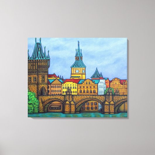 Kleuren van Prague Canvas Print (Voorkant)
