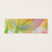 Kleuren van Spring Tulip · Bruiloft Website Kaart (Achterkant)