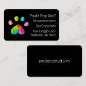 kleurenafdrukken visitekaartje (Voorkant / Achterkant)