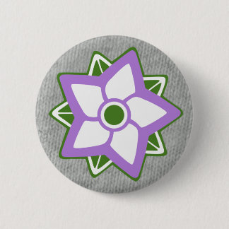 Kleurenbadge: Niet-binair geslacht, Genderqueer Ronde Button 5,7 Cm