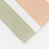 Kleurenband 01 fleece deken (Hoek)