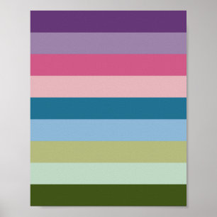 Kleurenband 02 poster