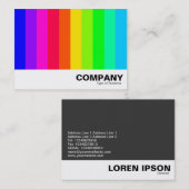 Kleurenbars 03 visitekaartje (Voorkant / Achterkant)