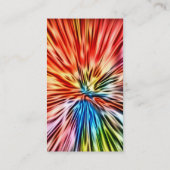 Kleurenbarst Visitekaartje (Achterkant)