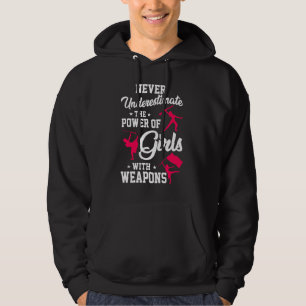 Kleurenbeschermring voor meisjes nooit onderschatt hoodie
